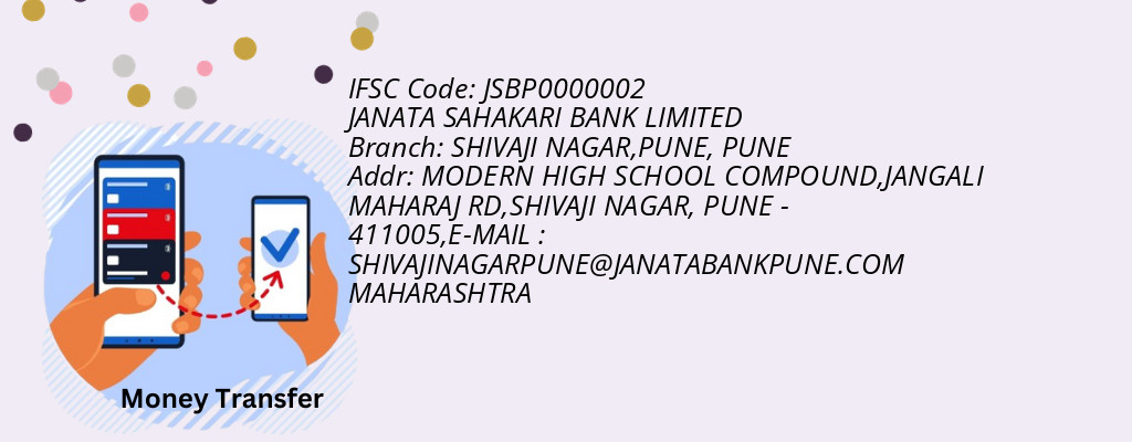 Find JANATA SAHAKARI BANK IFSC Code PUNE - SHIVAJI NAGAR,PUNE Branch Find JANATA SAHAKARI BANK IFSC Code PUNE - SHIVAJI NAGAR,PUNE Branch