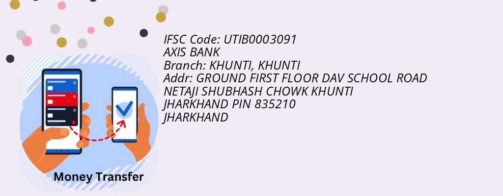 Find AXIS BANK IFSC Code KHUNTI - KHUNTI Branch