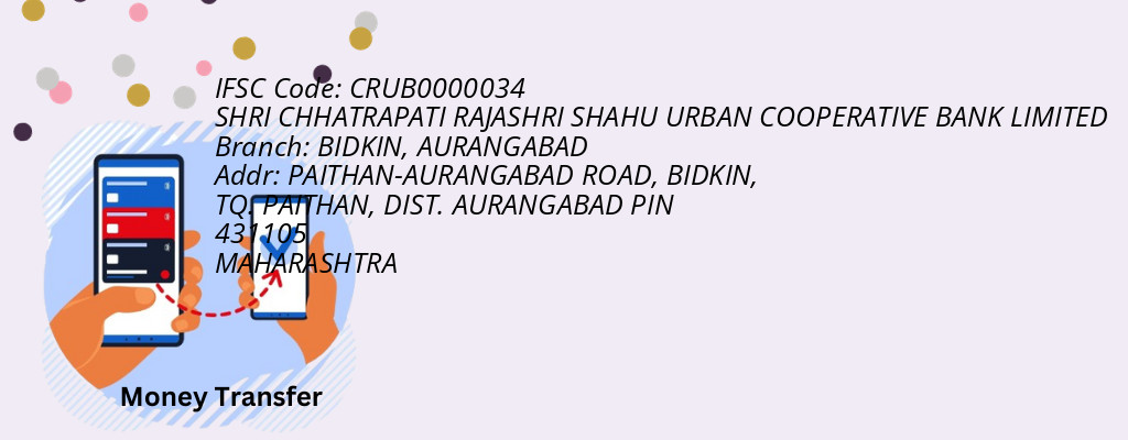 Find SHRI CHHATRAPATI RAJASHRI SHAHU URBAN COOPERATIVE BANK IFSC Code AURANGABAD - BIDKIN Branch Find SHRI CHHATRAPATI RAJASHRI SHAHU URBAN COOPERATIVE BANK IFSC Code AURANGABAD - BIDKIN Branch
