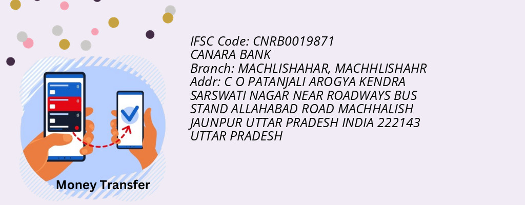Find CANARA BANK IFSC Code MACHHLISHAHR - MACHLISHAHAR Branch Find CANARA BANK IFSC Code MACHHLISHAHR - MACHLISHAHAR Branch