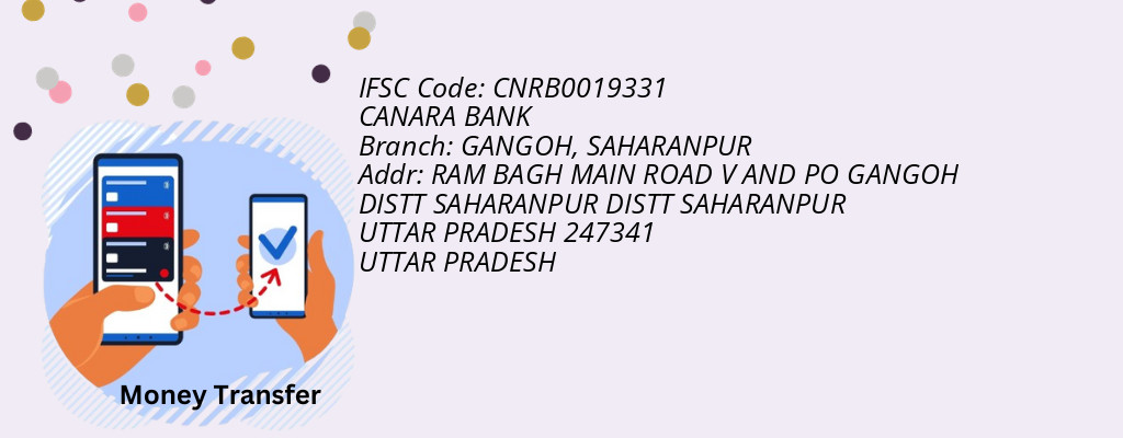 Find CANARA BANK IFSC Code SAHARANPUR - GANGOH Branch Find CANARA BANK IFSC Code SAHARANPUR - GANGOH Branch