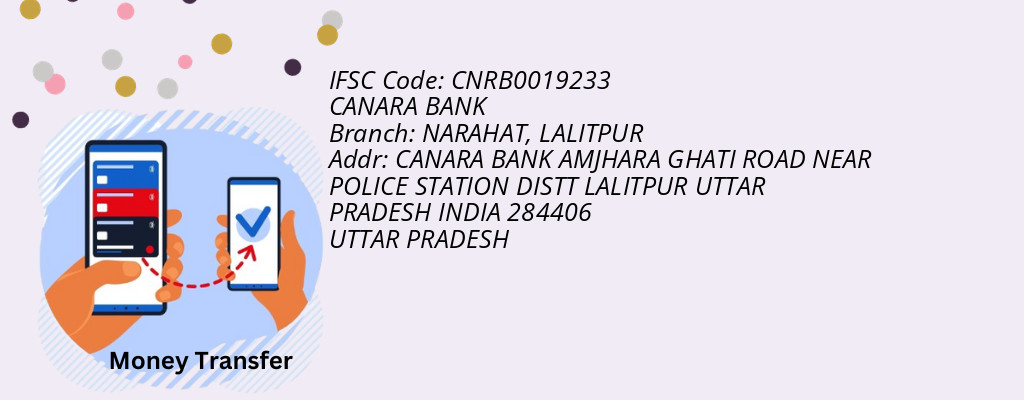 Find CANARA BANK IFSC Code LALITPUR - NARAHAT Branch