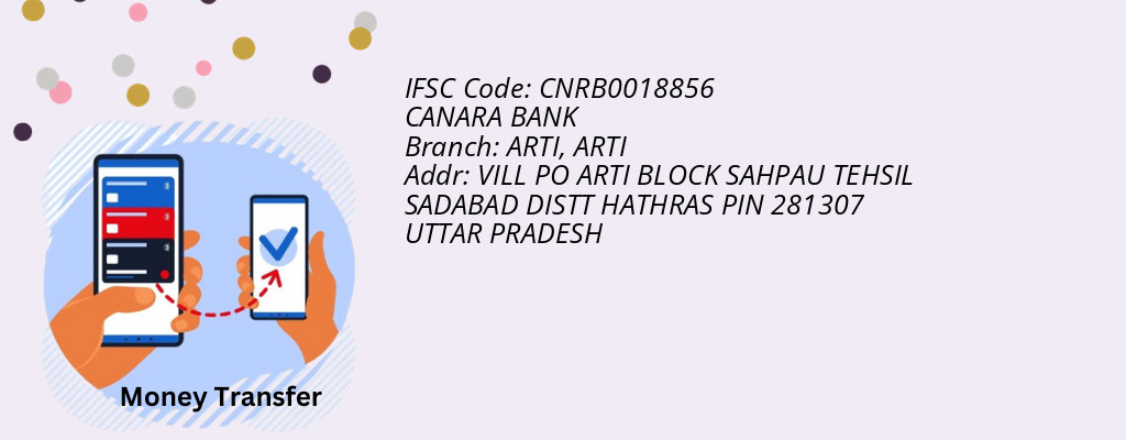 Find CANARA BANK IFSC Code ARTI - ARTI Branch Find CANARA BANK IFSC Code ARTI - ARTI Branch