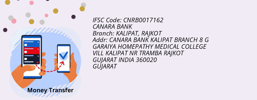 Find CANARA BANK IFSC Code RAJKOT - KALIPAT Branch Find CANARA BANK IFSC Code RAJKOT - KALIPAT Branch