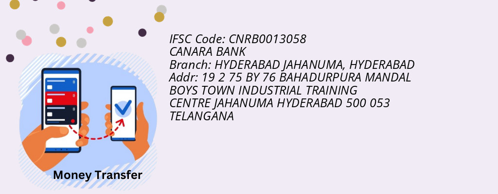 Find CANARA BANK IFSC Code HYDERABAD - HYDERABAD JAHANUMA Branch Find CANARA BANK IFSC Code HYDERABAD - HYDERABAD JAHANUMA Branch