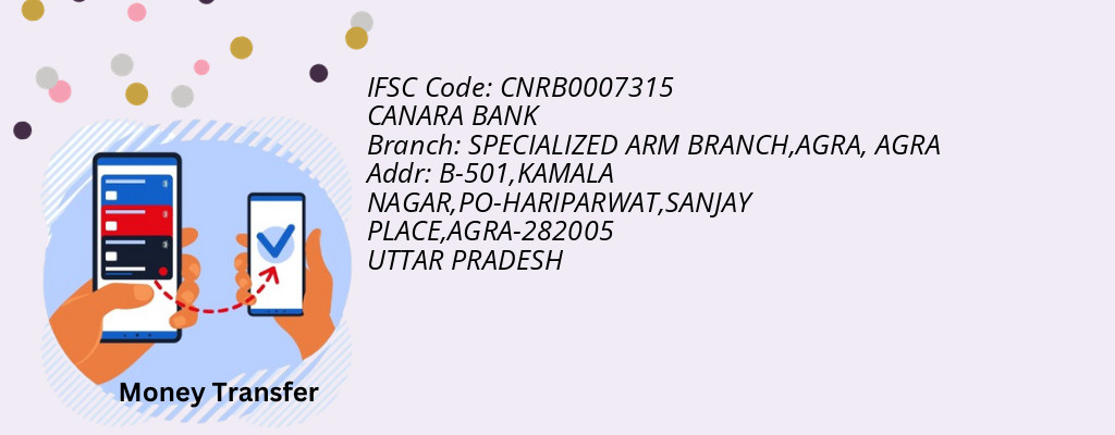 Find CANARA BANK IFSC Code AGRA - SPECIALIZED ARM BRANCH,AGRA Branch Find CANARA BANK IFSC Code AGRA - SPECIALIZED ARM BRANCH,AGRA Branch