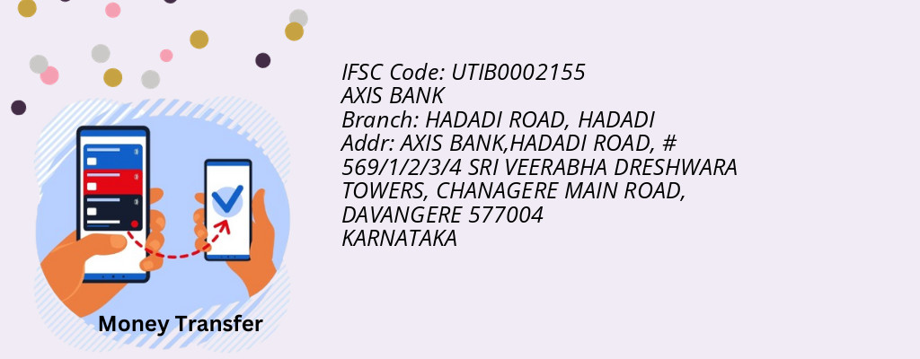 Find AXIS BANK IFSC Code HADADI - HADADI ROAD Branch