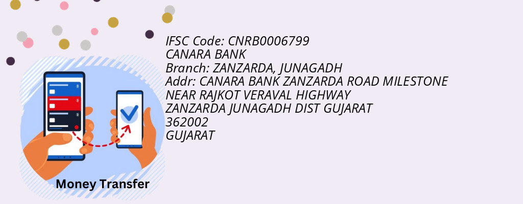 Find CANARA BANK IFSC Code JUNAGADH - ZANZARDA Branch