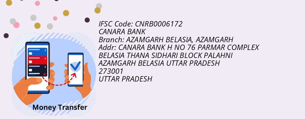 Find CANARA BANK IFSC Code AZAMGARH - AZAMGARH BELASIA Branch Find CANARA BANK IFSC Code AZAMGARH - AZAMGARH BELASIA Branch
