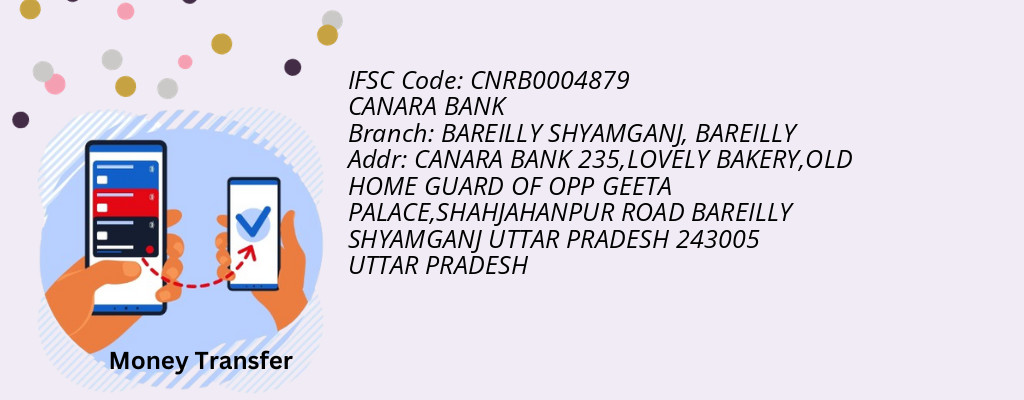 Find CANARA BANK IFSC Code BAREILLY - BAREILLY SHYAMGANJ Branch Find CANARA BANK IFSC Code BAREILLY - BAREILLY SHYAMGANJ Branch