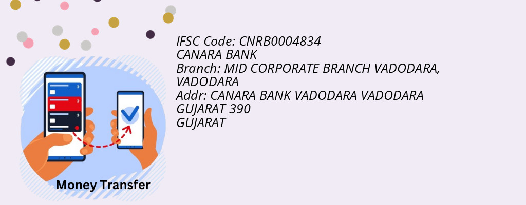 Find CANARA BANK IFSC Code VADODARA - MID CORPORATE BRANCH VADODARA Branch Find CANARA BANK IFSC Code VADODARA - MID CORPORATE BRANCH VADODARA Branch