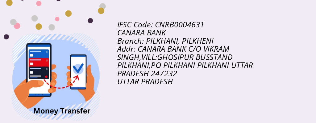 Find CANARA BANK IFSC Code PILKHENI - PILKHANI Branch