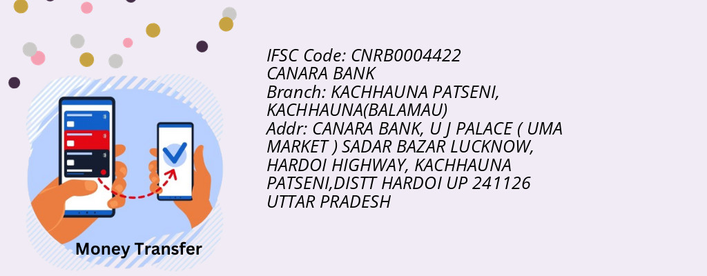 Find CANARA BANK IFSC Code KACHHAUNA(BALAMAU) - KACHHAUNA PATSENI Branch Find CANARA BANK IFSC Code KACHHAUNA(BALAMAU) - KACHHAUNA PATSENI Branch