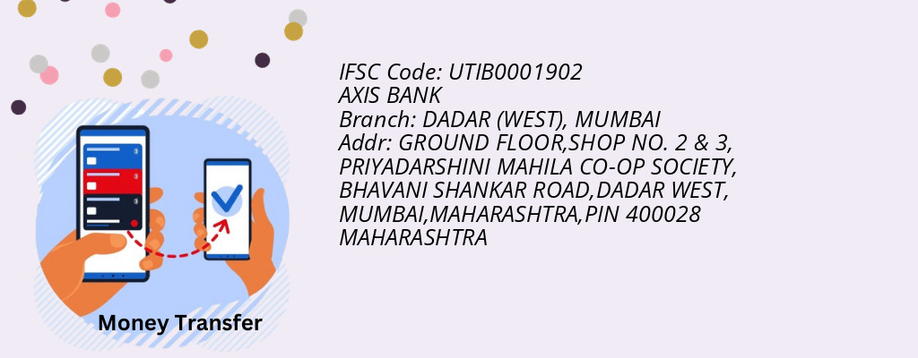 Find AXIS BANK IFSC Code MUMBAI - DADAR (WEST) Branch Find AXIS BANK IFSC Code MUMBAI - DADAR (WEST) Branch