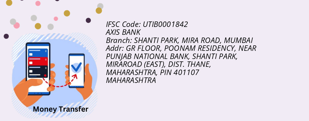 Find AXIS BANK IFSC Code MUMBAI - SHANTI PARK, MIRA ROAD Branch