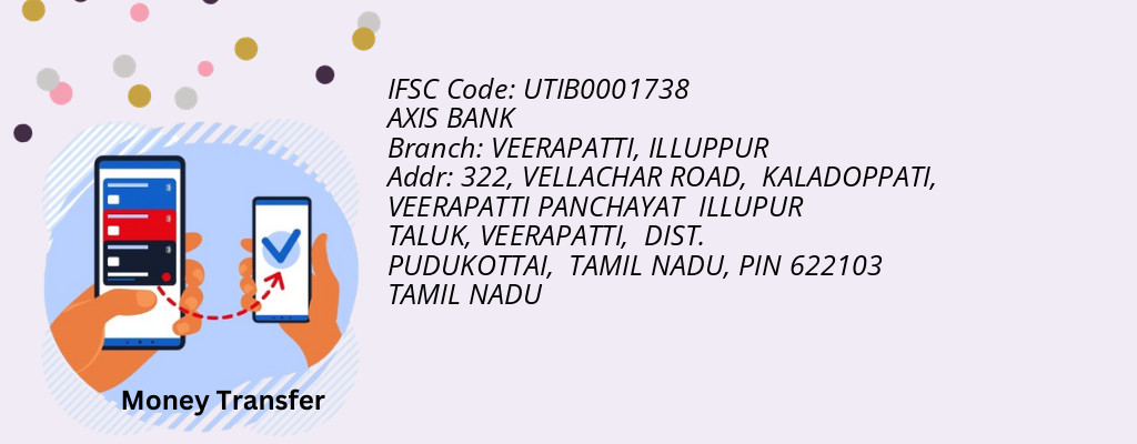 Find AXIS BANK IFSC Code ILLUPPUR - VEERAPATTI Branch