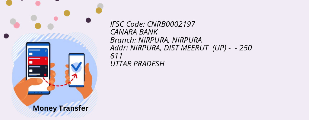 Find CANARA BANK IFSC Code NIRPURA - NIRPURA Branch Find CANARA BANK IFSC Code NIRPURA - NIRPURA Branch