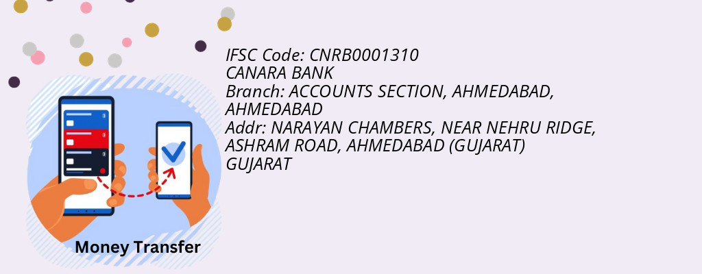 Find CANARA BANK IFSC Code AHMEDABAD - ACCOUNTS SECTION, AHMEDABAD Branch