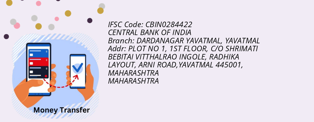 Find CENTRAL BANK OF INDIA IFSC Code YAVATMAL - DARDANAGAR YAVATMAL Branch Find CENTRAL BANK OF INDIA IFSC Code YAVATMAL - DARDANAGAR YAVATMAL Branch