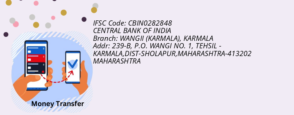 Find CENTRAL BANK OF INDIA IFSC Code KARMALA - WANGII (KARMALA) Branch Find CENTRAL BANK OF INDIA IFSC Code KARMALA - WANGII (KARMALA) Branch