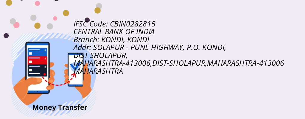 Find CENTRAL BANK OF INDIA IFSC Code KONDI - KONDI Branch Find CENTRAL BANK OF INDIA IFSC Code KONDI - KONDI Branch