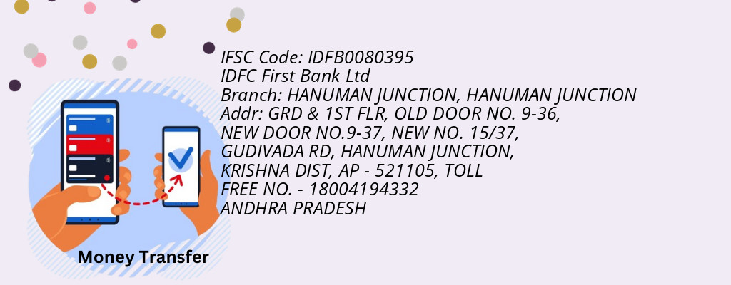 Find IDFC First Bank Ltd IFSC Code HANUMAN JUNCTION - HANUMAN JUNCTION Branch Find IDFC First Bank Ltd IFSC Code HANUMAN JUNCTION - HANUMAN JUNCTION Branch
