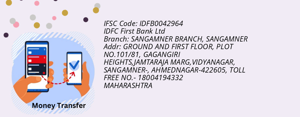 Find IDFC First Bank Ltd IFSC Code SANGAMNER - SANGAMNER BRANCH Branch Find IDFC First Bank Ltd IFSC Code SANGAMNER - SANGAMNER BRANCH Branch