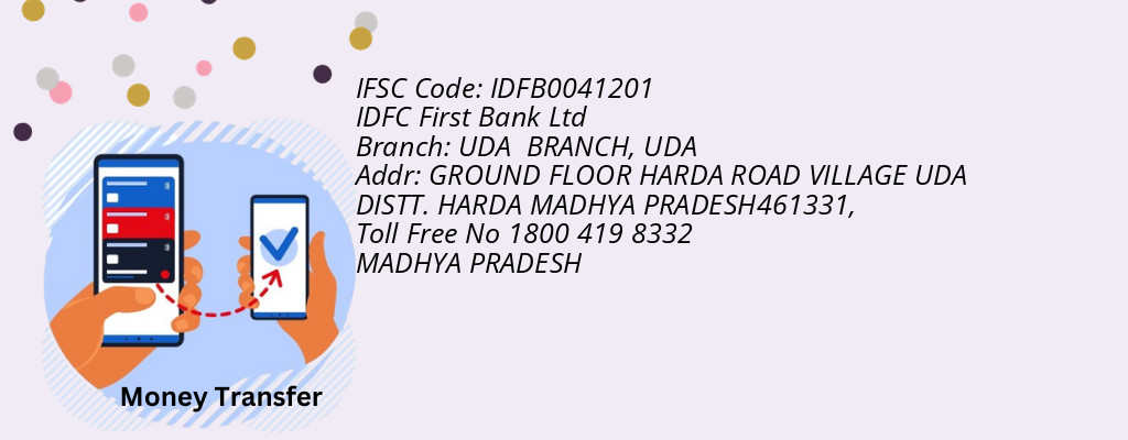Find IDFC First Bank Ltd IFSC Code UDA - UDA BRANCH Branch Find IDFC First Bank Ltd IFSC Code UDA - UDA BRANCH Branch