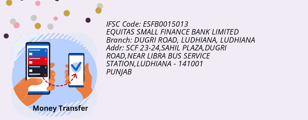 Find EQUITAS SMALL FINANCE BANK IFSC Code LUDHIANA - DUGRI ROAD, LUDHIANA Branch Find EQUITAS SMALL FINANCE BANK IFSC Code LUDHIANA - DUGRI ROAD, LUDHIANA Branch
