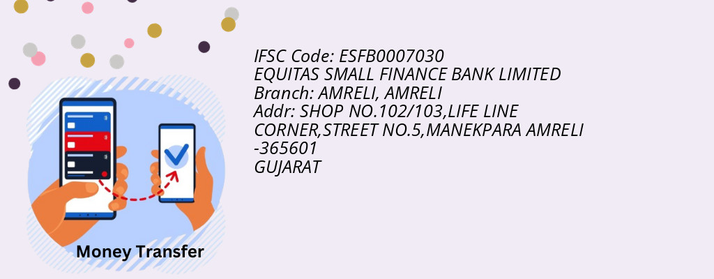 Find EQUITAS SMALL FINANCE BANK IFSC Code AMRELI - AMRELI Branch Find EQUITAS SMALL FINANCE BANK IFSC Code AMRELI - AMRELI Branch