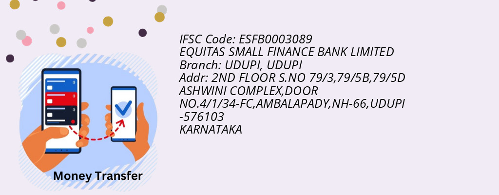 Find EQUITAS SMALL FINANCE BANK IFSC Code UDUPI - UDUPI Branch Find EQUITAS SMALL FINANCE BANK IFSC Code UDUPI - UDUPI Branch