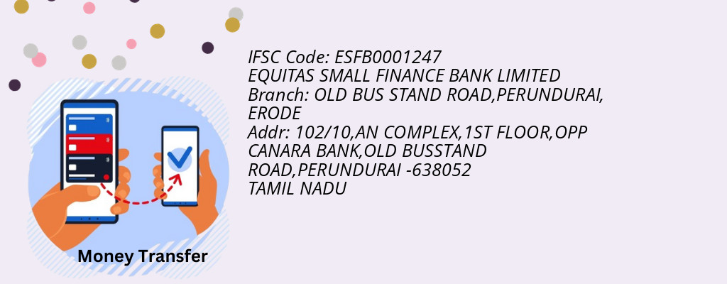 Find EQUITAS SMALL FINANCE BANK IFSC Code ERODE - OLD BUS STAND ROAD,PERUNDURAI Branch Find EQUITAS SMALL FINANCE BANK IFSC Code ERODE - OLD BUS STAND ROAD,PERUNDURAI Branch