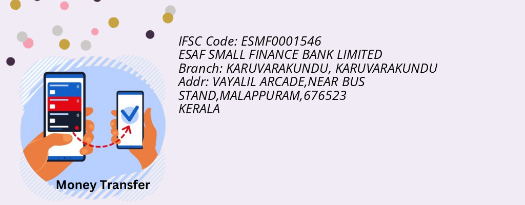 Find ESAF SMALL FINANCE BANK IFSC Code KARUVARAKUNDU - KARUVARAKUNDU Branch Find ESAF SMALL FINANCE BANK IFSC Code KARUVARAKUNDU - KARUVARAKUNDU Branch