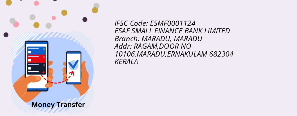 Find ESAF SMALL FINANCE BANK IFSC Code MARADU - MARADU Branch Find ESAF SMALL FINANCE BANK IFSC Code MARADU - MARADU Branch