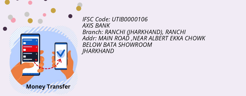 Find AXIS BANK IFSC Code RANCHI - RANCHI (JHARKHAND) Branch
