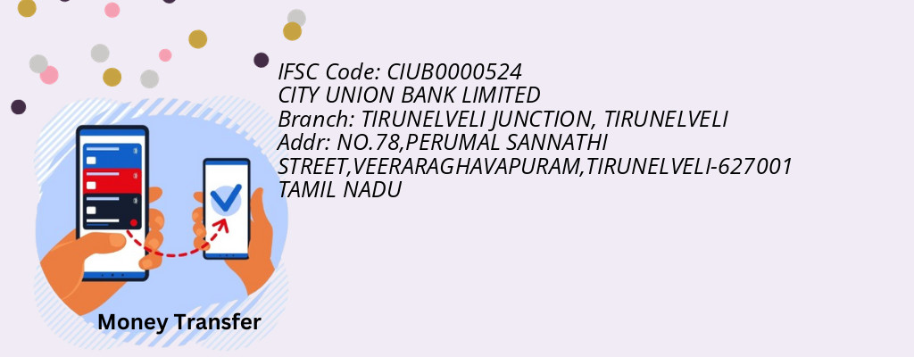 Find CITY UNION BANK IFSC Code TIRUNELVELI - TIRUNELVELI JUNCTION Branch Find CITY UNION BANK IFSC Code TIRUNELVELI - TIRUNELVELI JUNCTION Branch