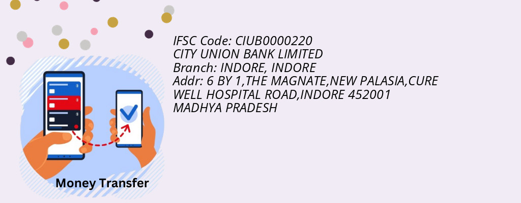 Find CITY UNION BANK IFSC Code INDORE - INDORE Branch Find CITY UNION BANK IFSC Code INDORE - INDORE Branch