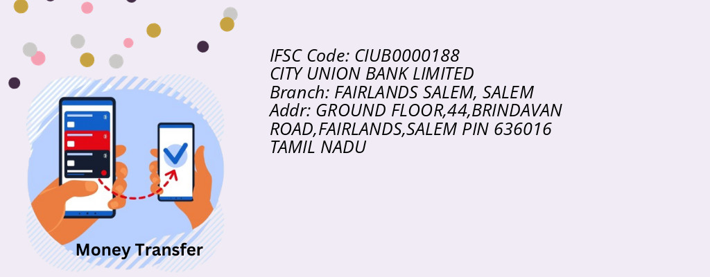 Find CITY UNION BANK IFSC Code SALEM - FAIRLANDS SALEM Branch Find CITY UNION BANK IFSC Code SALEM - FAIRLANDS SALEM Branch