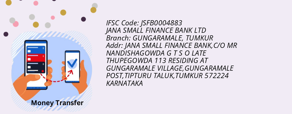 Find JANA SMALL FINANCE BANK IFSC Code TUMKUR - GUNGARAMALE Branch
