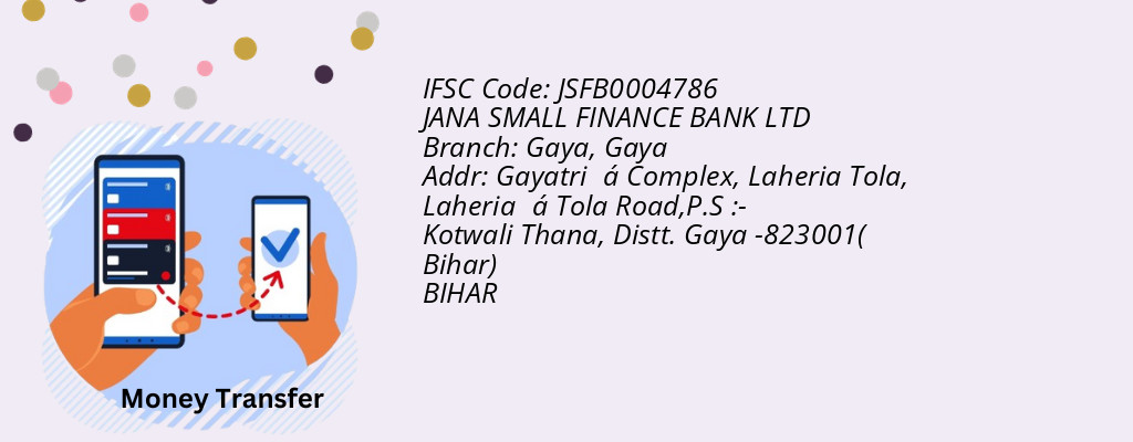 Find JANA SMALL FINANCE BANK IFSC Code Gaya - Gaya Branch Find JANA SMALL FINANCE BANK IFSC Code Gaya - Gaya Branch