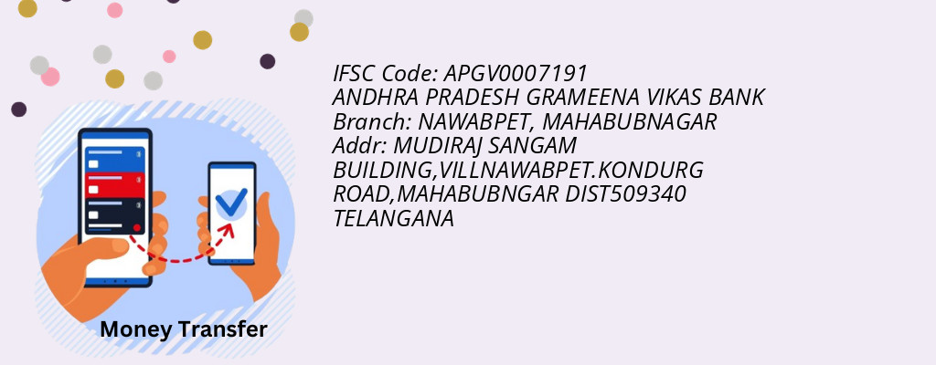 Find ANDHRA PRADESH GRAMEENA VIKAS BANK IFSC Code MAHABUBNAGAR - NAWABPET Branch