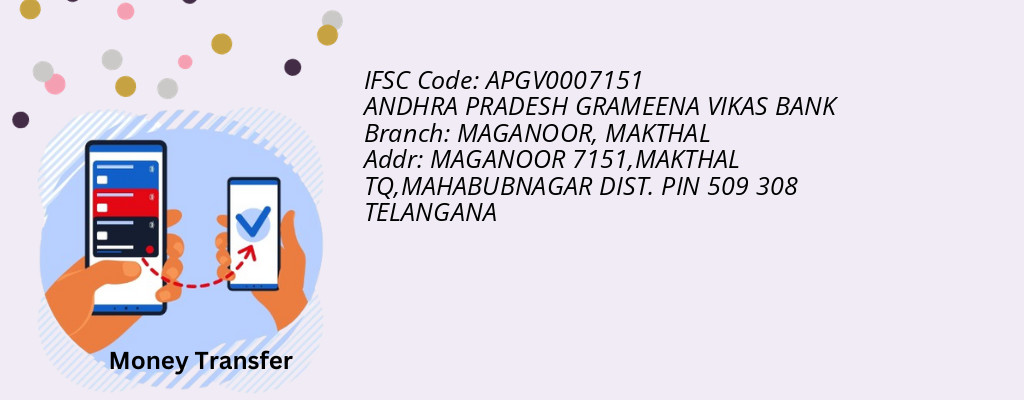 Find ANDHRA PRADESH GRAMEENA VIKAS BANK IFSC Code MAKTHAL - MAGANOOR Branch