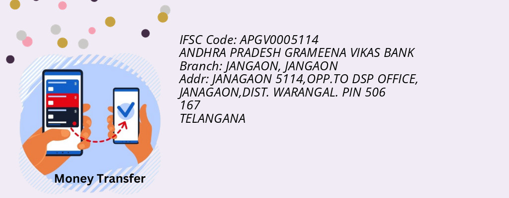Find ANDHRA PRADESH GRAMEENA VIKAS BANK IFSC Code JANGAON - JANGAON Branch