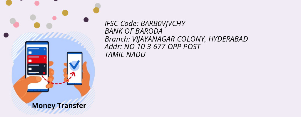 Find BANK OF BARODA IFSC Code HYDERABAD - VIJAYANAGAR COLONY Branch