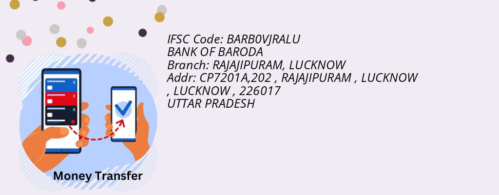 Find BANK OF BARODA IFSC Code LUCKNOW - RAJAJIPURAM Branch