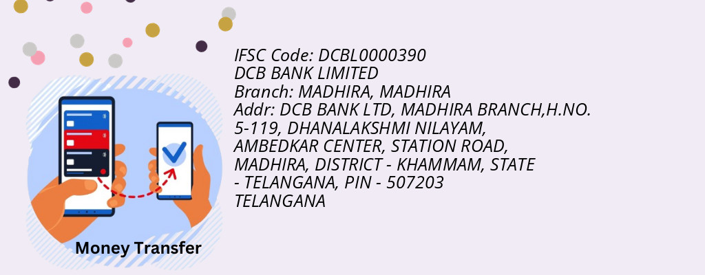 Find DCB BANK IFSC Code MADHIRA - MADHIRA Branch
