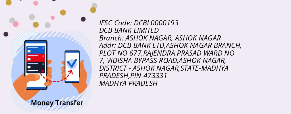 Find DCB BANK IFSC Code ASHOK NAGAR - ASHOK NAGAR Branch Find DCB BANK IFSC Code ASHOK NAGAR - ASHOK NAGAR Branch