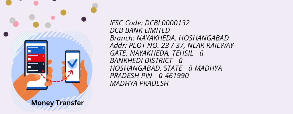 Find DCB BANK IFSC Code HOSHANGABAD - NAYAKHEDA Branch Find DCB BANK IFSC Code HOSHANGABAD - NAYAKHEDA Branch