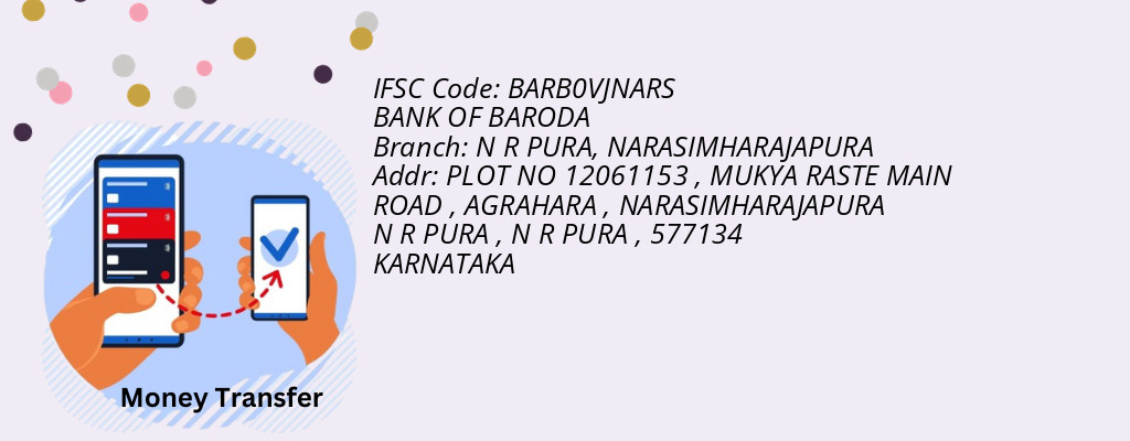 Find BANK OF BARODA IFSC Code NARASIMHARAJAPURA - N R PURA Branch