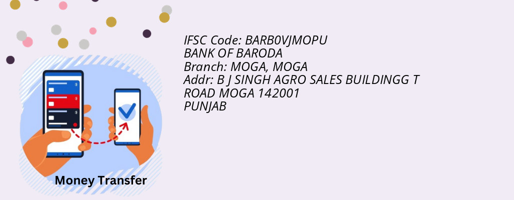Find BANK OF BARODA IFSC Code MOGA - MOGA Branch